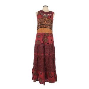 Kathie Lee Maxi Dress Red/Orange Size 10